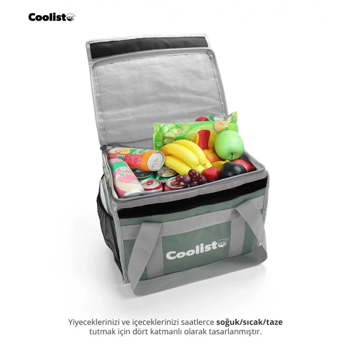 Coolist CL36LG 36 Litre Katlanabilir Termos Bez Çanta / Buzluk