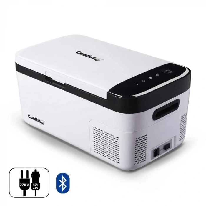 Coolist CLK15B 12/24Volt/ 220Volt 15 Litre Kompresörlü Bluetooth Bağlantılı Oto Buzdolabı