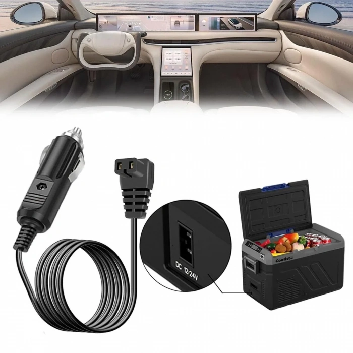 Coolist CLT12DC Kompresörlü Araç Buzdolapları İçin 12V/24V Üniversal Çakmaklık Kablosu