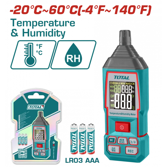 DİJİTAL NEM VE SICAKLIK ÖLÇER