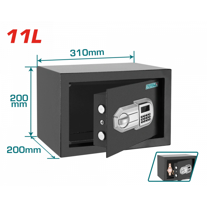 ELEKTRONİK ŞİFRELİ PARA KASASI 11L