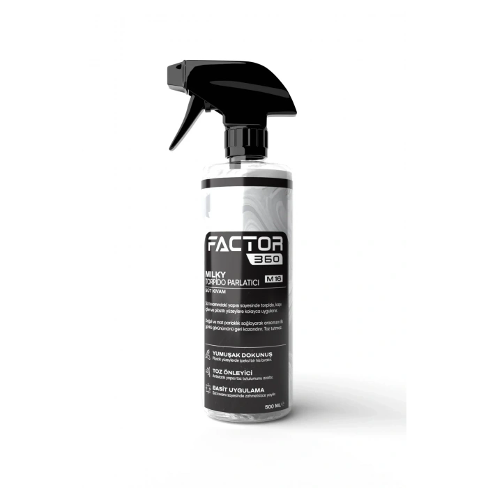 Factor360 Milky Torpido Parlatıcı Süt 500 ML