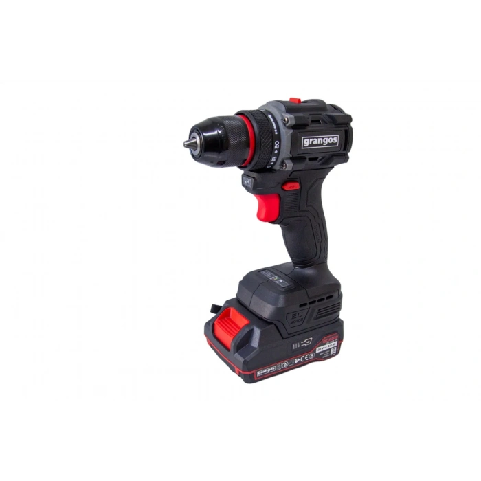 Grangos GCD20-T2 20V 2 Ah Çift Akülü Darbesiz Matkap Vidalama