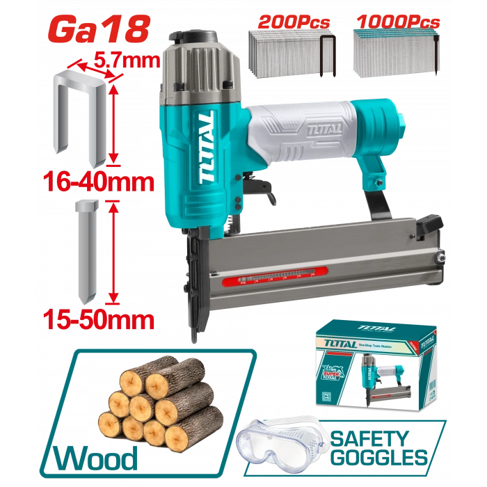 HAVALI ZIMBA VE ÇİVİ TABANCASI 5,7-16-40MM / 15-50MM