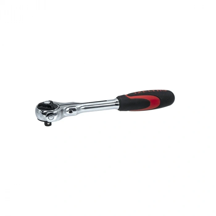 İzeltaş 1507062150 Mafsallı Cırcır Kolu 1/4 (72 Diş) 150 mm