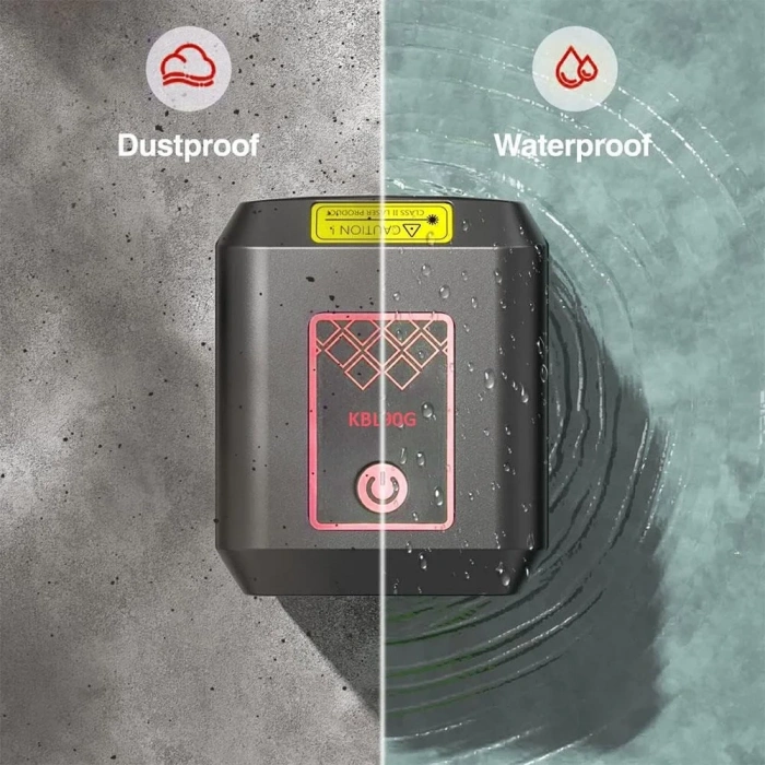 KOBB KBL90G 30 Metre Profesyonel Yatay ve Dikey Otomatik Hizalamalı Yeşil Çapraz Çizgi Lazer Distomat