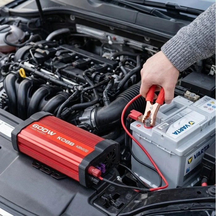 KOBB KBN600 12V/220V 600Watt Modifiye Sinüs Dönüştürücü İnvertör