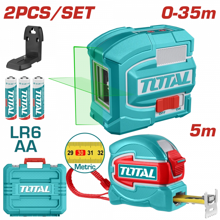 LAZER HİZALAMA VE METRE SETİ