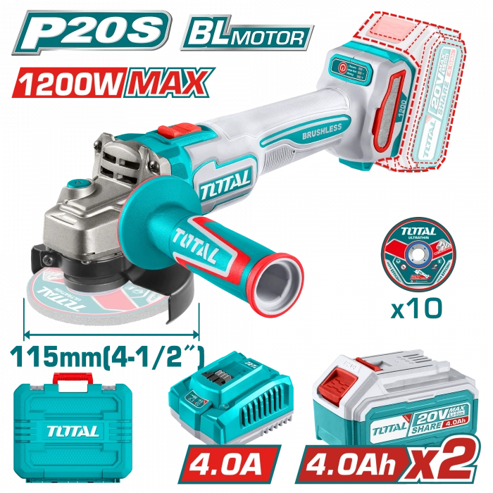 Lİ-ION AKÜLÜ 1200W TAŞLAMA