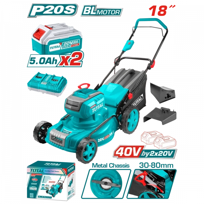 Li-Ion Akülü Çim Biçme Makinesi