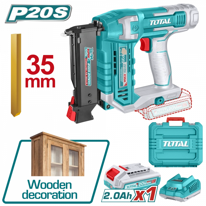 LI-ION AKÜLÜ ÇİVİ TABANCASI 10-35mm