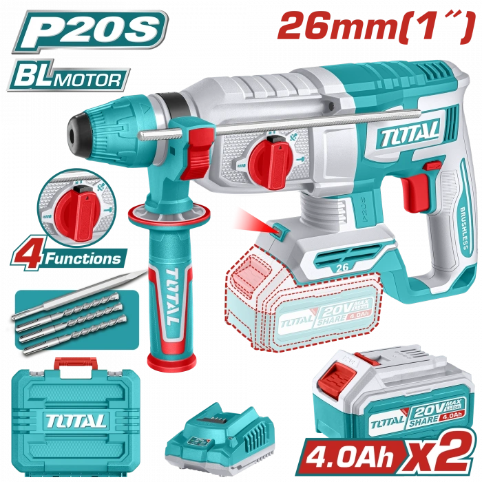 LI-ION AKÜLÜ KIRICI DELİCİ 2x4.0AH