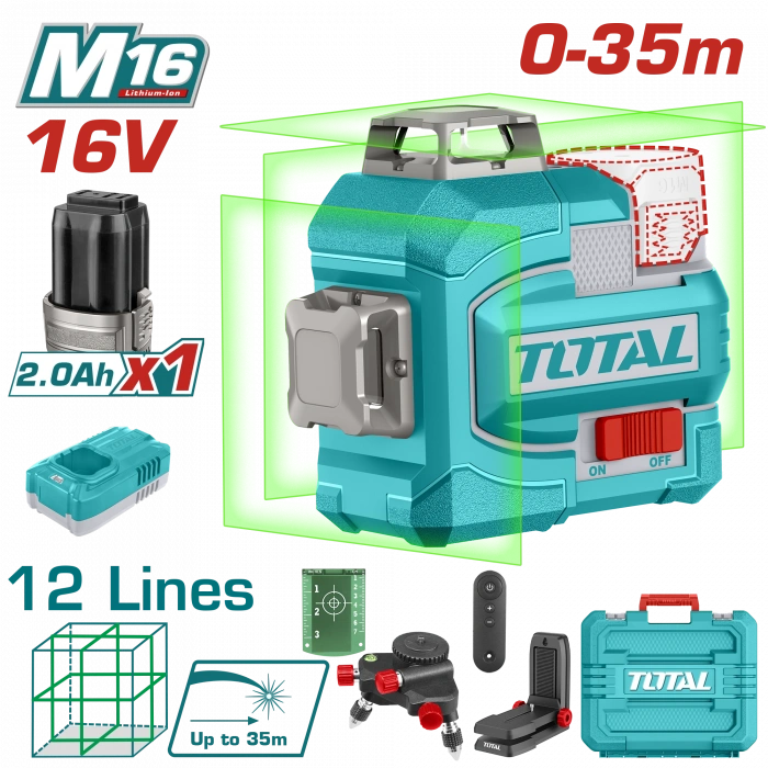 LI-ION AKÜLÜ LAZER HİZALAMA