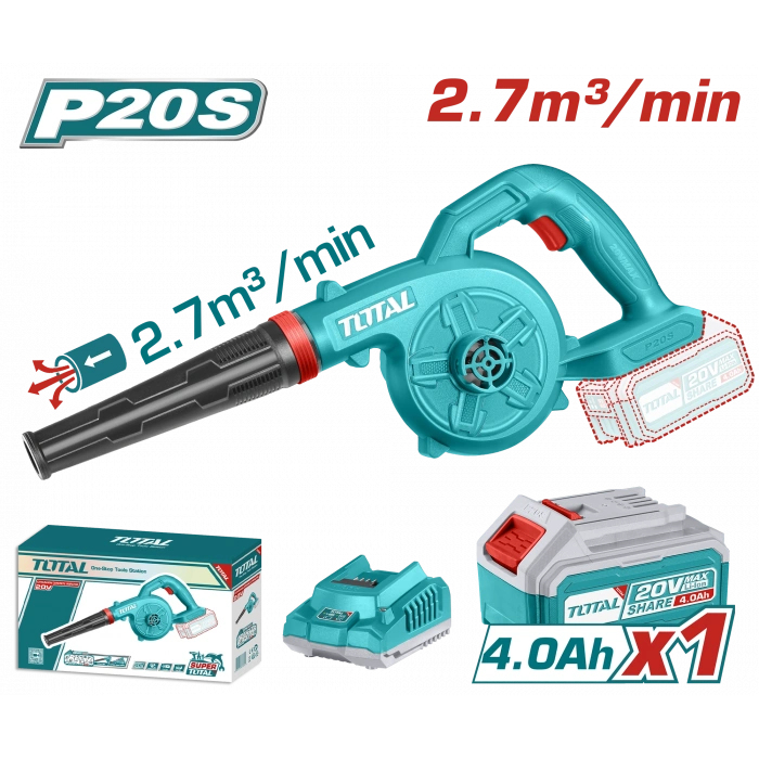 LI-ION AKÜLÜ ÜFLEME MAKİNESİ 4x1.0 AH