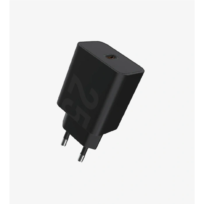 Linktech T458e Strong Çevre Dostu PD 25W Yüksek Hızlı Şarj Başlığı Siyah