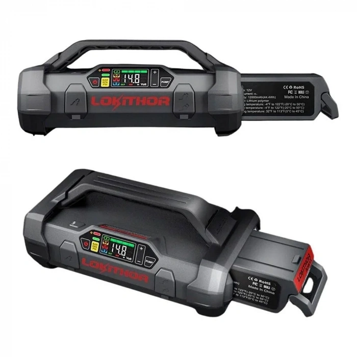 Lokithor APARTX2500 12V 2500Amp LiFePO4 Akıllı Akü Takviye + Pompa + Powerbank + Led Lamba