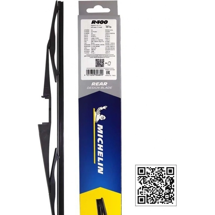 MİCHELİN 40CM 1 ADET MUZ TİPİ ARKA SİLECEK MCR400