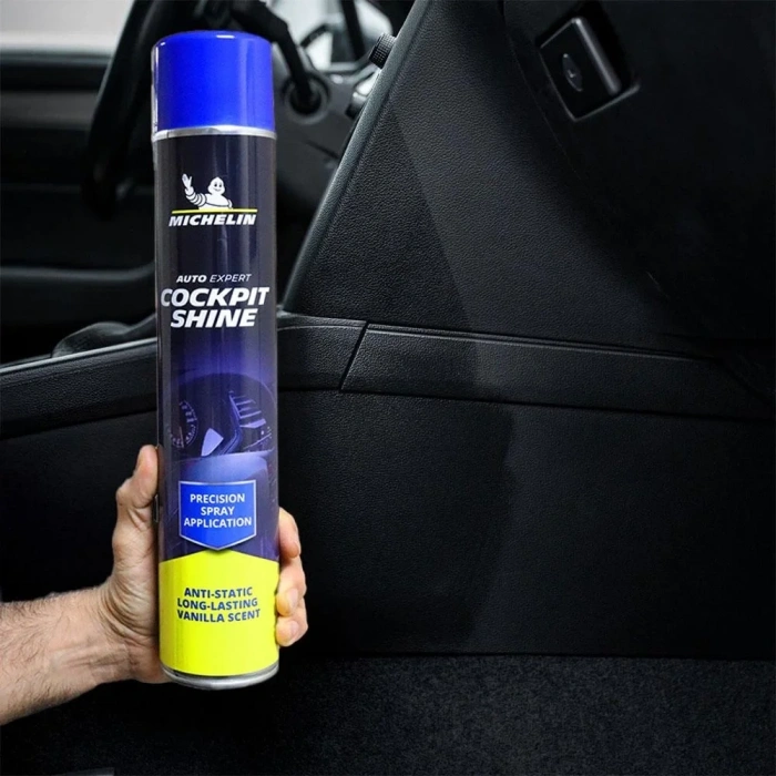 Michelin MC34341 750ml Torpido ve Kokpit Parlatma ve Bakım Spreyi Vanilya Aromalı