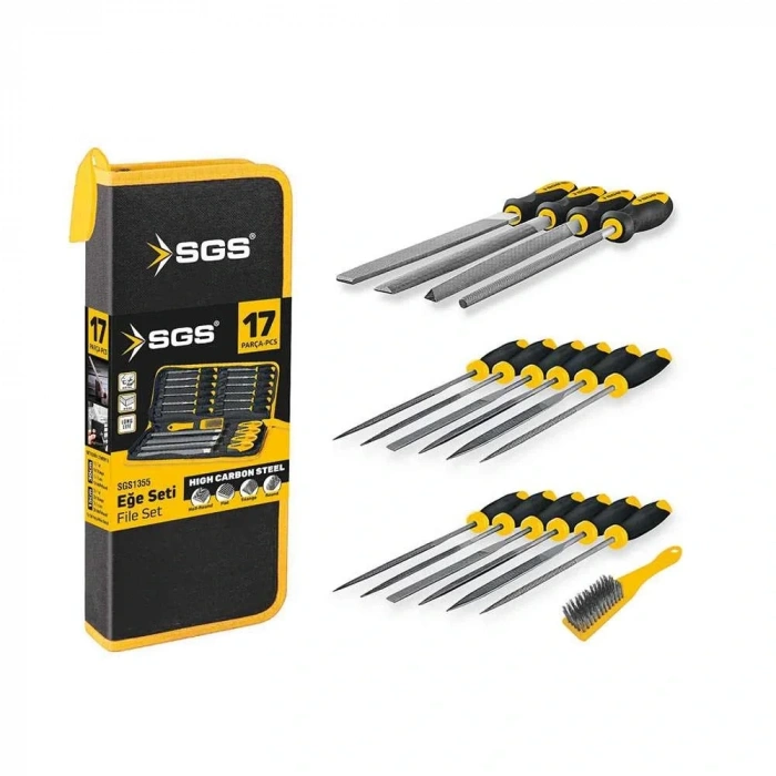 SGS 17 PARÇA EĞE SETİ SGS1355