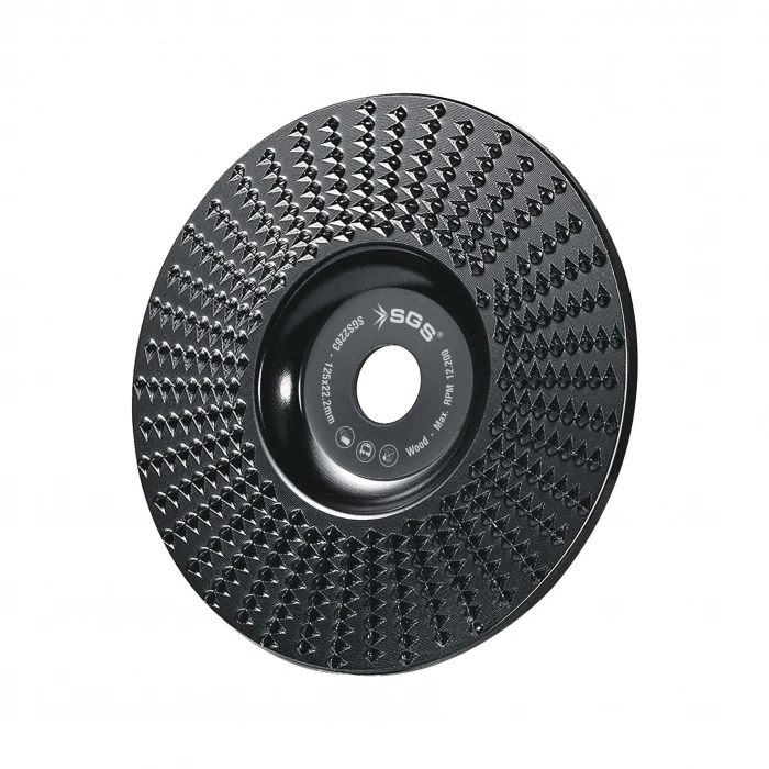 SGS AHŞAP İŞLEME TAŞLAMA DİSKİ DÜZ 125MM*22,22MM