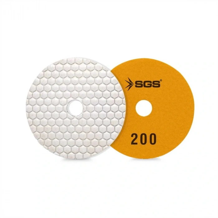 SGS ELMAS POLİSAJ PEDİ 100 MM 200 KUM
