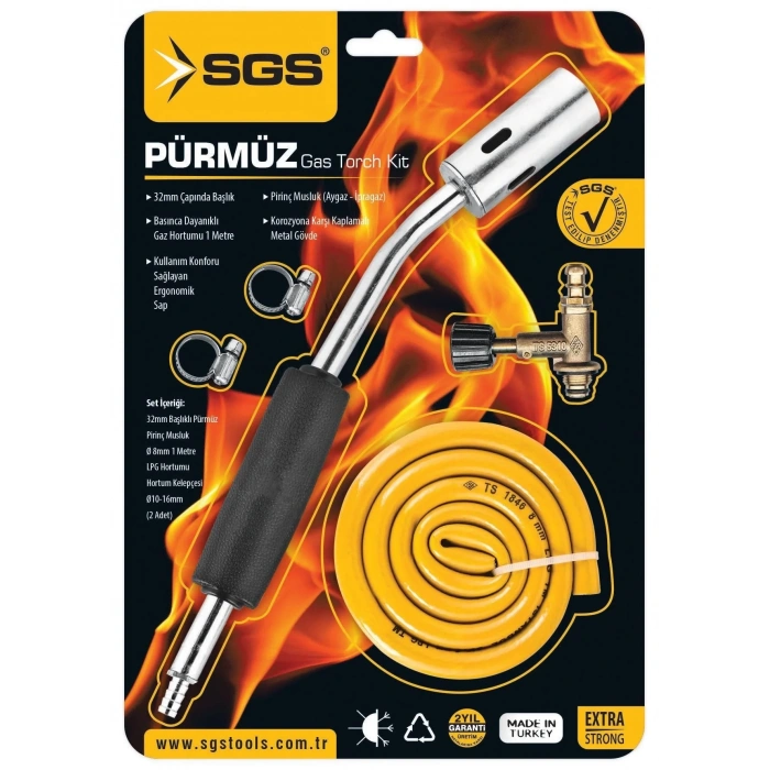 SGS PÜRMÜZ / VAKUMLU SET (AYGAZ MUSLUK)