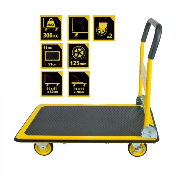 Stanley PC538 300Kg Profesyonel Paket Taşıma Arabası