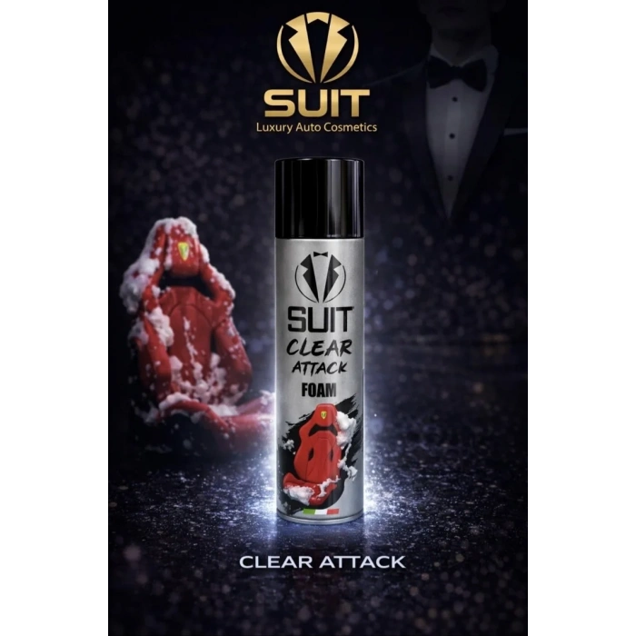 SUİT CLEAR ATTACK FOAM (TEMİZLEYİCİ TEX KÖPÜK)