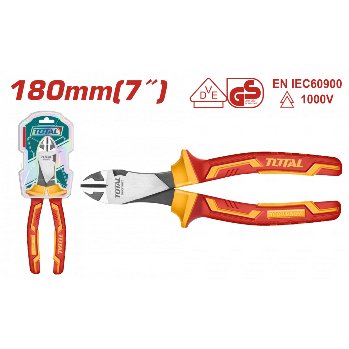 VDE İZOLELİ YAN KESKİ 180MM