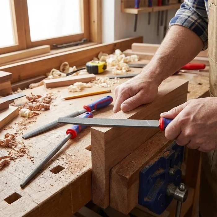 WORKPRO WP201702 3 Parça 200mm Ağır Hizmet Tipi Metal Eğe Seti