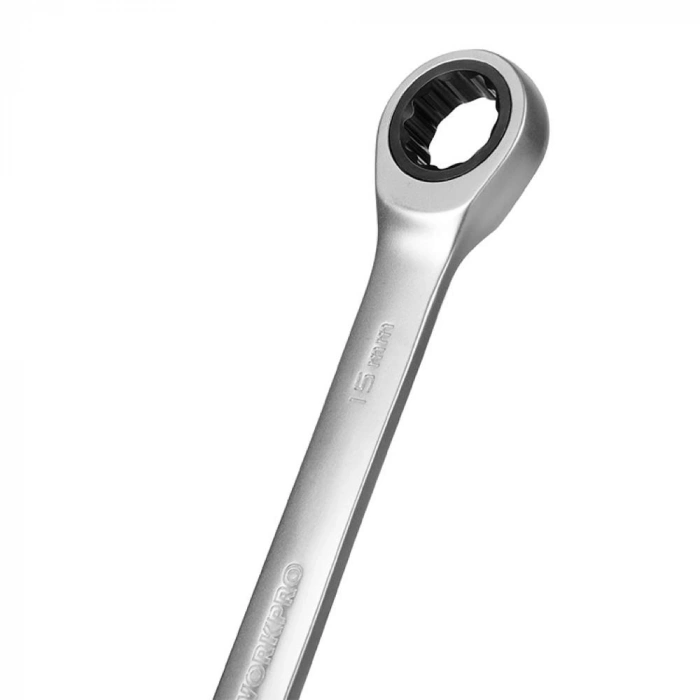 WORKPRO WP202511 Cr-V 7 Parça Cırcırlı Profesyonel Kombine Anahtar Takımı