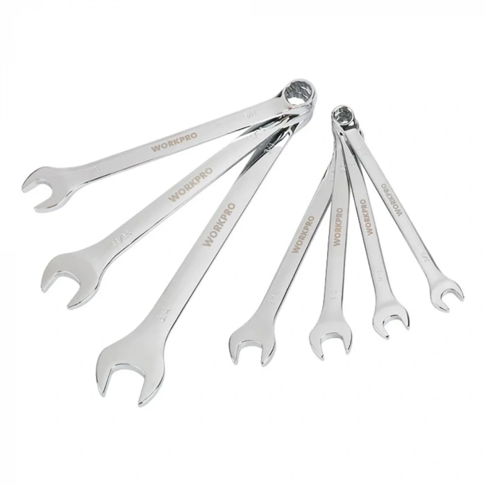 WORKPRO WP202528 3/8’’ Metrik/İnç 32 Parça Cr-V Profesyonel Lokma ve Kombine Anahtar Takımı