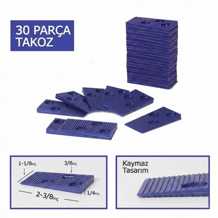 WORKPRO WP204302 33 Parça Laminant/Parke Ahşap Zemin Döşeme Montaj Seti