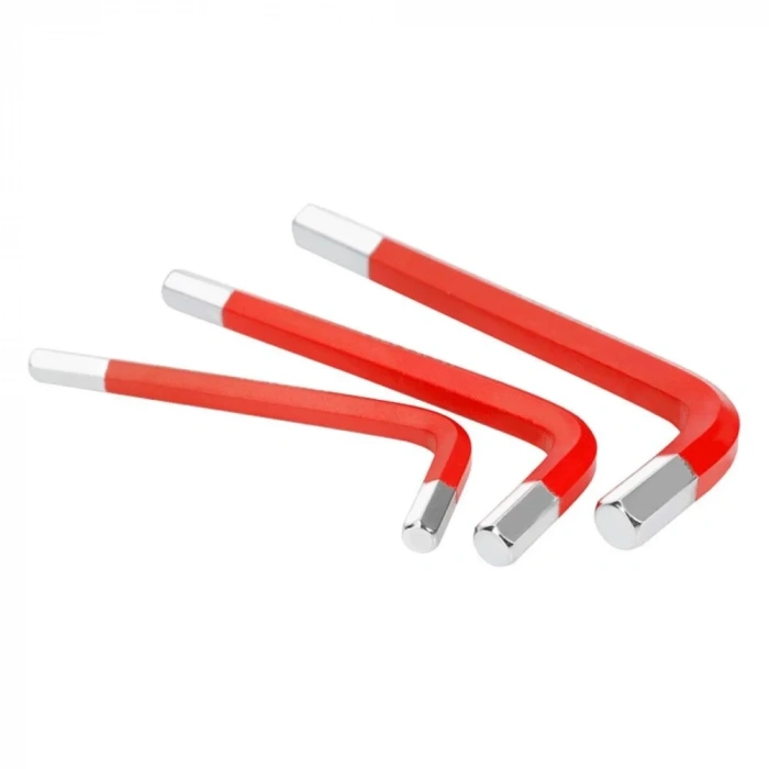 WORKPRO WP222016 9 Parça Kısa Boy CR-V İnç Profesyonel Allen Anahtar Takımı