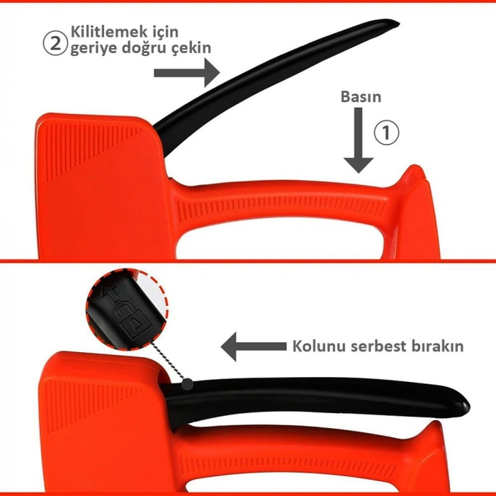 WORKPRO WP223001 6-10MM Mekanik Zımba Tabancası + 800 Adet Zımba