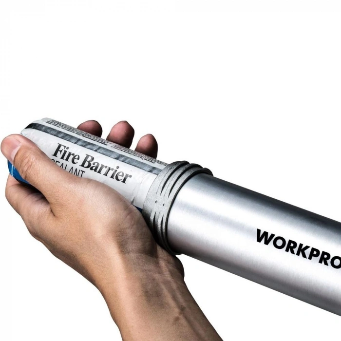 WORKPRO WP224006 590ml 6 Parça Alüminyum Profesyonel Sosis Tipi Silikon Tabancası
