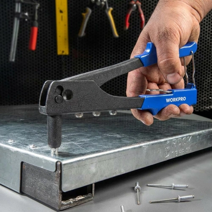 WORKPRO WP225005 4 IN 1 2.4-4.8mm Profesyonel Perçin Tabancası