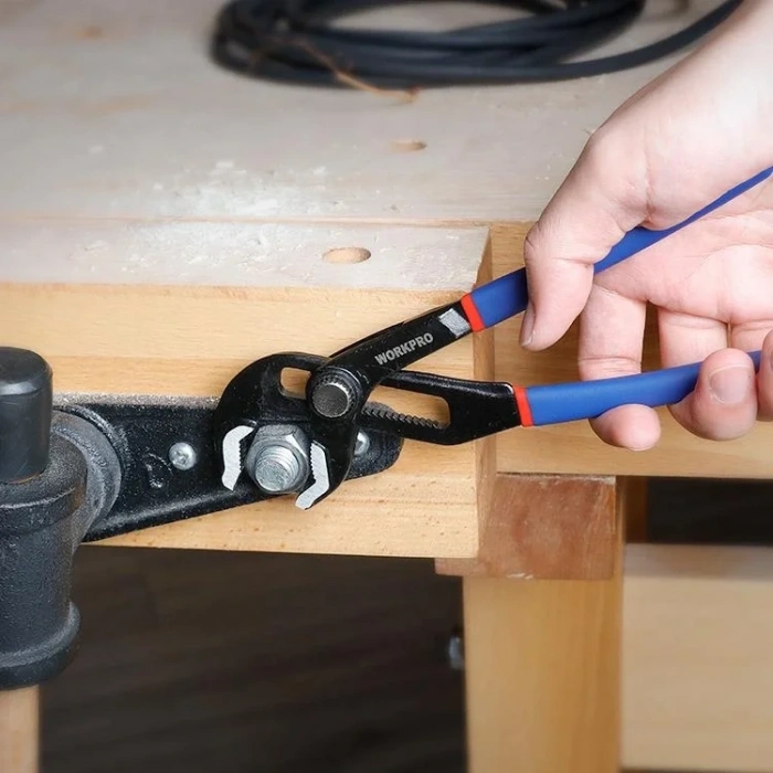 WORKPRO WP231087 250MM CR-V Profesyonel Ayarlı Düğmeli Fort Pense