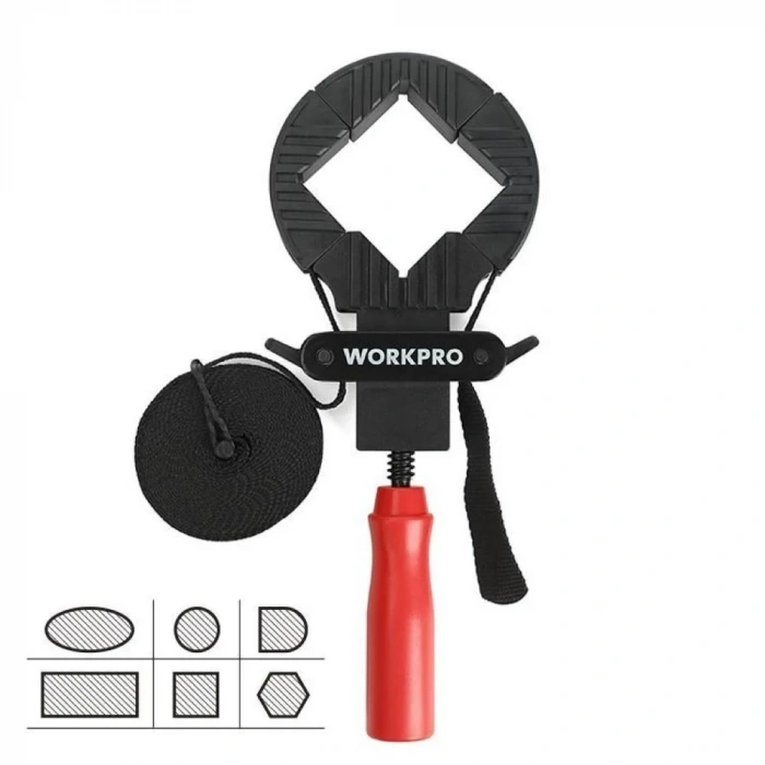 WORKPRO WP232044 4M Ayarlanabilir Bant Tipi Dört Köşeli Profesyonel İşkence