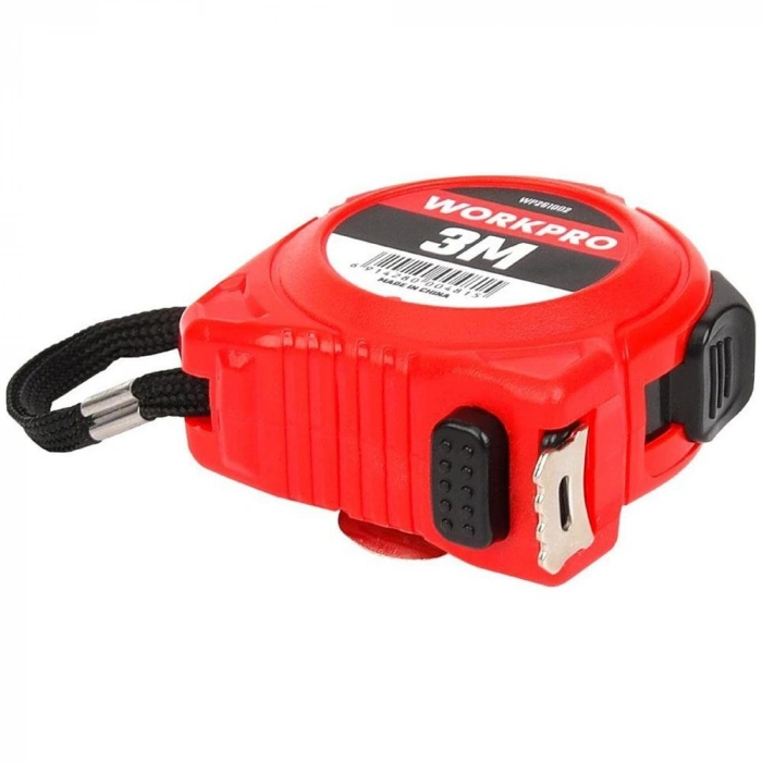 WORKPRO WP261002 3Mx16mm Beyaz Çelik Şerit Metre