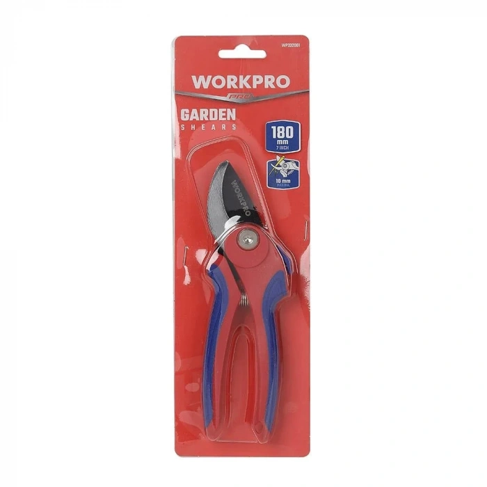 WORKPRO WP332001 180mm Profesyonel Bağ Bahçe Dal Budama Makası