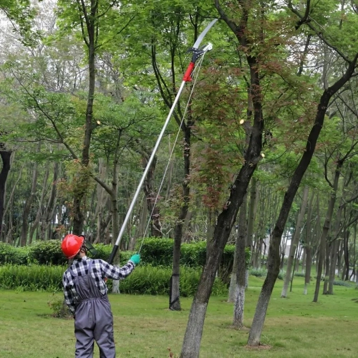 WORKPRO WP333006 270cm 2 IN 1 Teleskobik Saplı Profesyonel Ağaç Budama Testeresi ve 25mm Dal Budama Makası