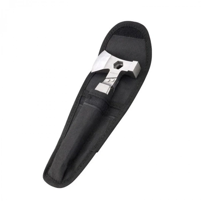 WORKPRO WP383001 12 IN 1 Çok Fonksiyonlu Profesyonel Mini Balta/Çekiç Alet Seti + Taşıma Kılıfı