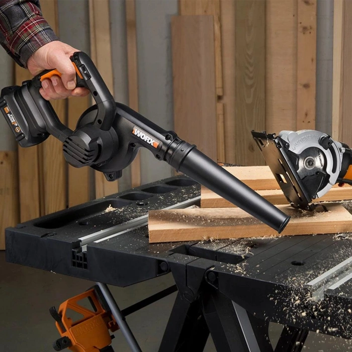 Worx WX094.9 20Volt Profesyonel Şarjlı Devir Ayarlı Üfleyici (Akü Dahil Değildir)