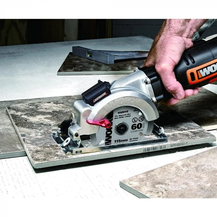 WORX WX437 800Watt 120mm Profesyonel Çok Amaçlı Lazerli Daire Testere