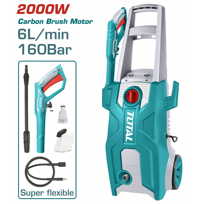 YÜKSEK BASINÇLI YIKAMA MAKİNESİ 160 BAR-2000W