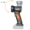 Worx WX025.9 20Volt 160/350 Lümen Profesyonel Çok Fonksiyonlu Led Fener (Akü Dahil Değildir)