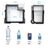 Acopower PX50 12/24/220Volt 50Litre Kompresörlü Tekerlekli Outdoor Oto Buzdolabı (Akü Dahil Değildir)