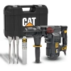 CAT DX27SET 1500Watt 5.0J 32MM Profesyonel SDS-Plus Kırıcı/Delici + DA03903 3 Parça Kırıcı Uç Seti