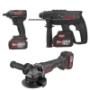 Kress KRKS1 KUB30.2 + KU390.4 + KUH10.2 20Volt/4Ah. 6 Adet Akülü Profesyonel Kombo Set